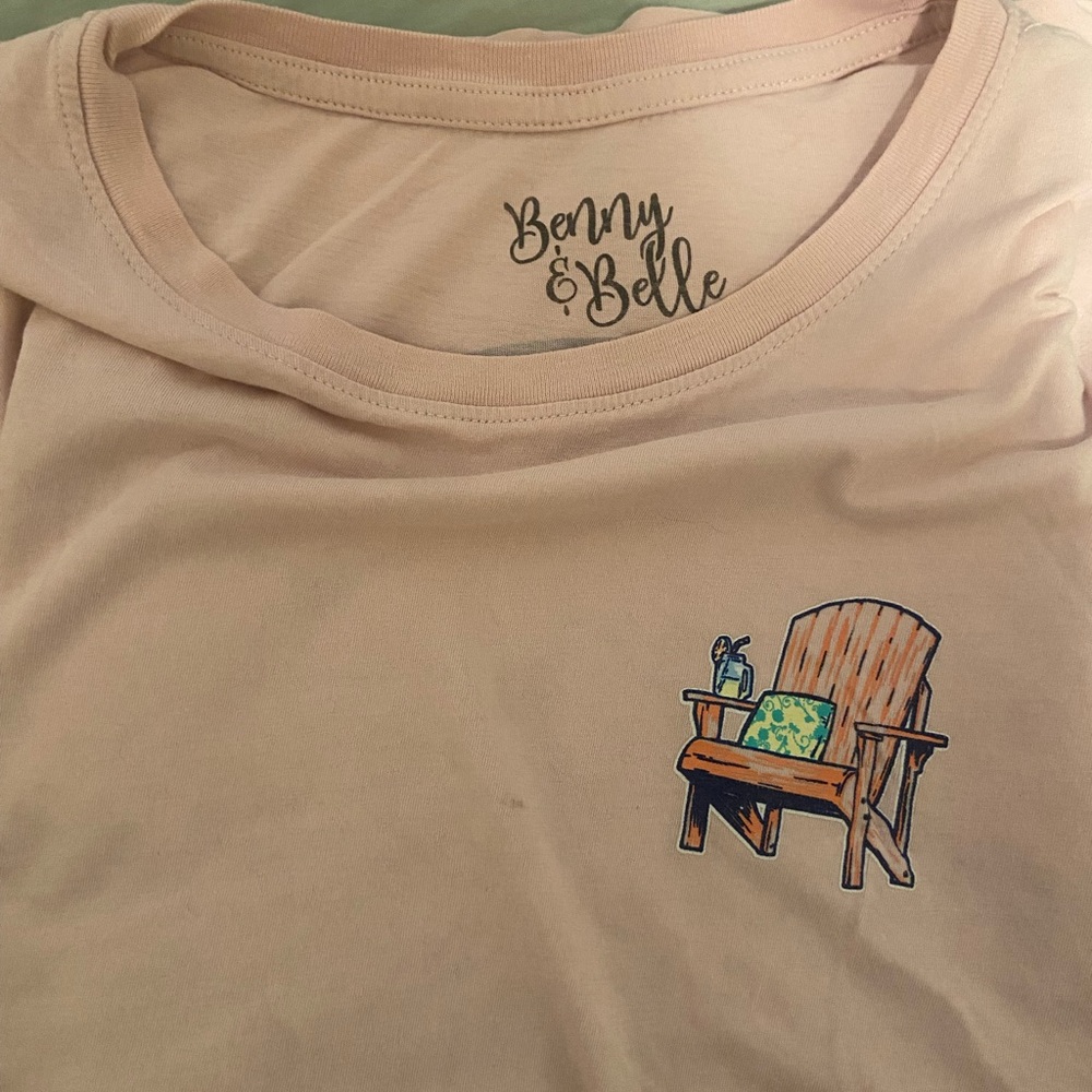 Benny & Belle Pink Graphic Tee